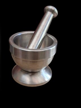 Amco Stainless Steel Mortar Pestle